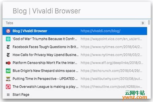 Vivaldi 2.1浏览器发布下载，基于Chromium 70且支持AV1编码