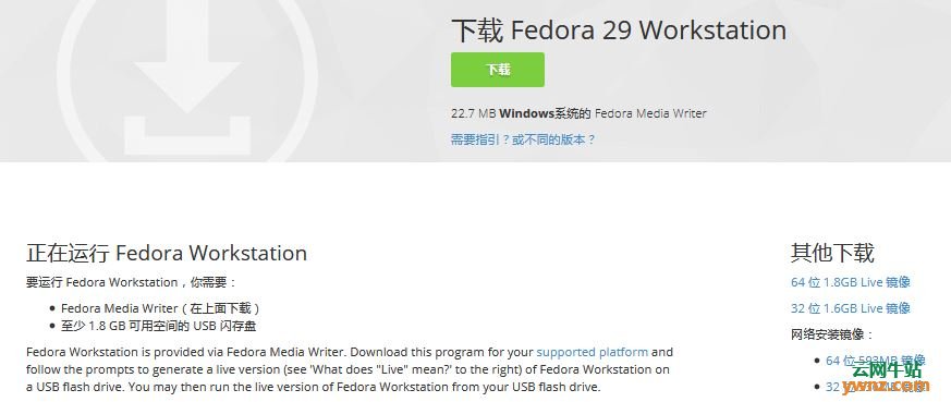 这么多Fedora 29版本，应该用哪个？建议用Fedora 29 Workstation
