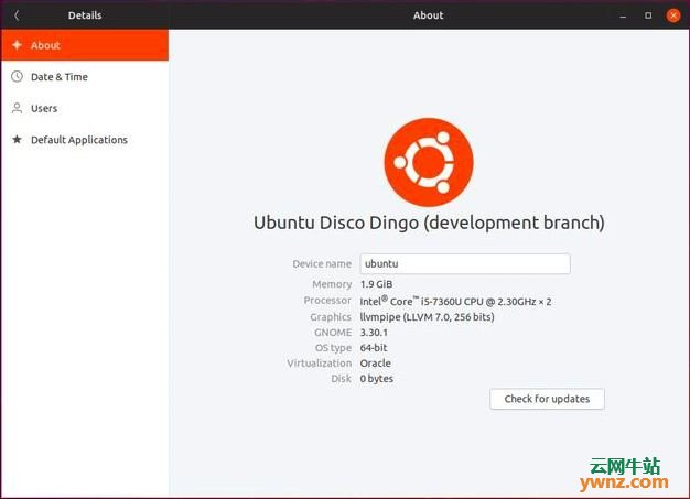 Ubuntu 19.04正式版本发布时间是2019年4月18日