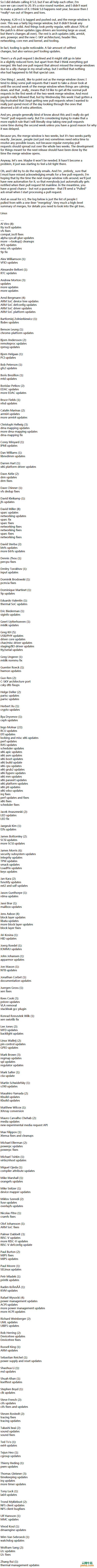 Linux Kernel 4.20-rc1内核发布下载，附新特性介绍
