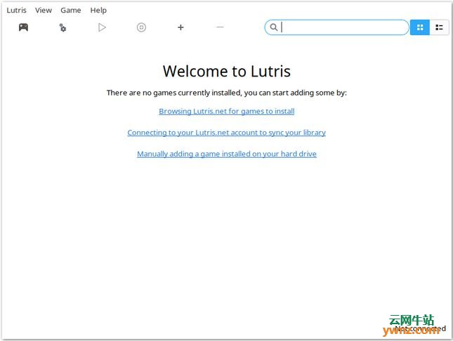 在Linux系统中安装Lutries后用它来管理系统中的游戏