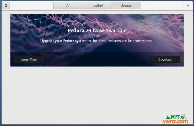 把Fedora 28系统升级到Fedora 29系统的方法