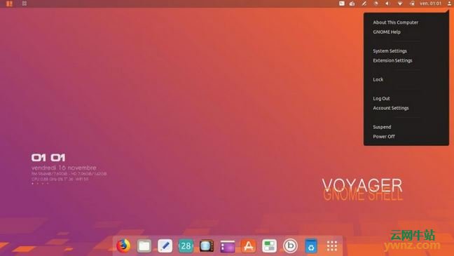 Voyager Live 18.10下载，基于Ubuntu 18.10且使用GNOME Shell桌面
