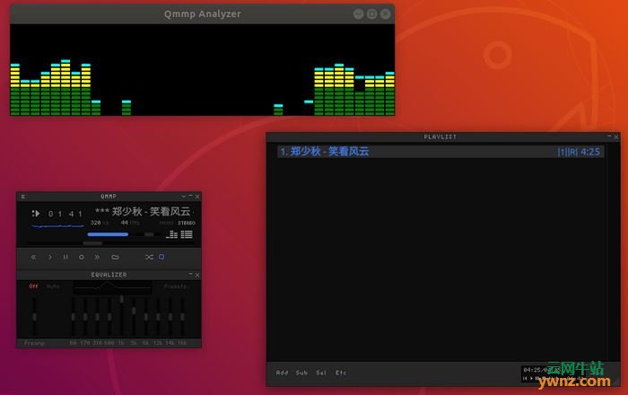 在Ubuntu 18.04系统中使用命令安装Qmmp音乐播放器的方法