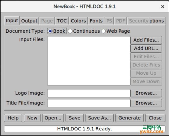 在Ubuntu系统下使用Snap安装HTML转换软件htmldoc