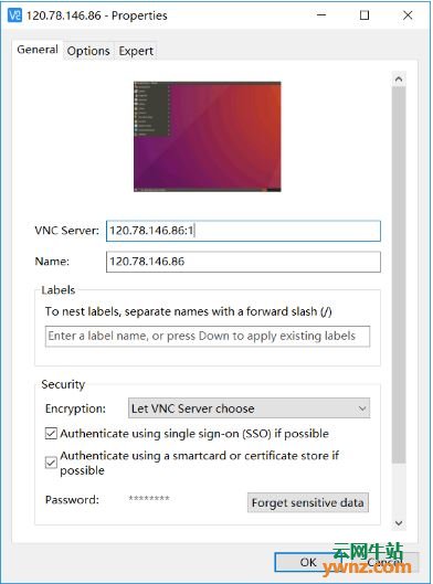 在阿里云轻量应用服务器上使用VNC搭建Ubuntu可视化界面的方法
