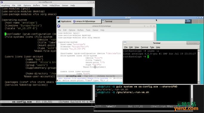 基于Linux的无状态操作系统Guix System Distribution 0.16.0下载