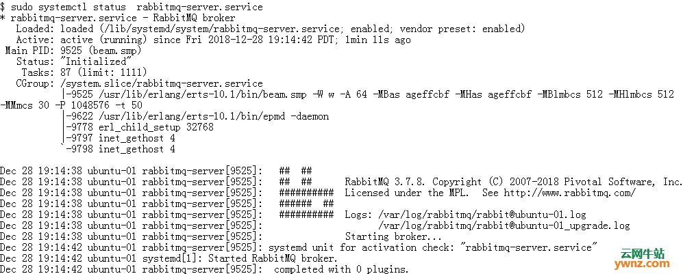 在Ubuntu 18.04 LTS系统上安装RabbitMQ服务器的步骤