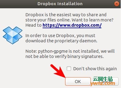 在Ubuntu 18.04系统上安装Dropbox的方法