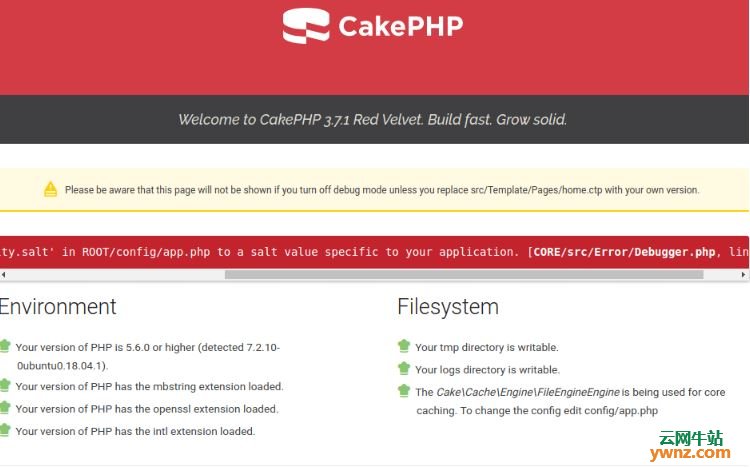 在Ubuntu 18.04服务器上安装CakePHP的步骤