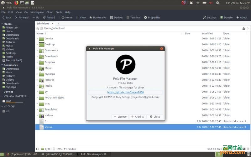 Linux轻量级文件管理器Polo，附Ubuntu PPA安装方法