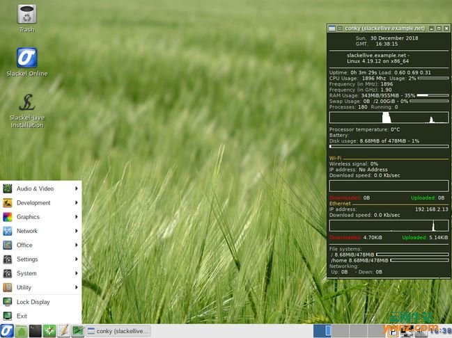 Slackel 7.1 ＂Openbox＂发布下载，兼容Slackware Linux和Salix OS