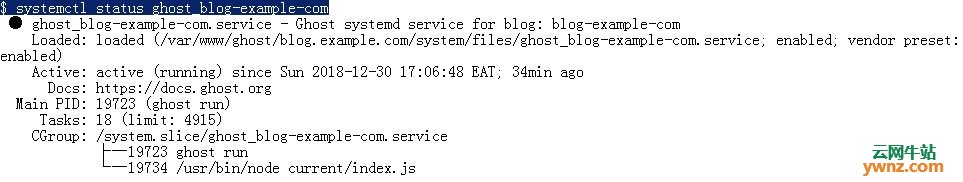 在Ubuntu 18.04操作系统上安装Ghost CMS的步骤