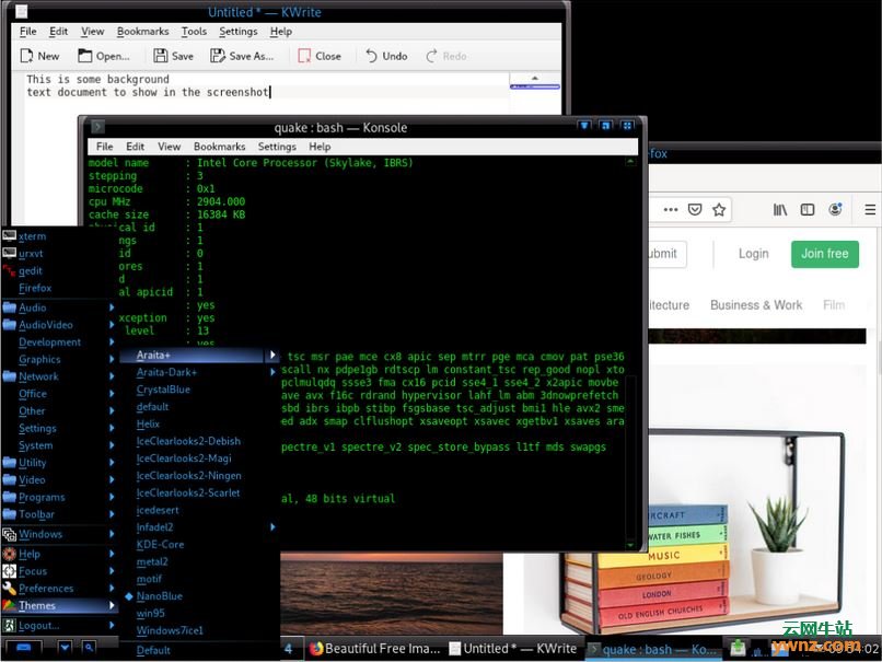 在Linux系统中使用dnf命令安装IceWM，一款非常酷的桌面