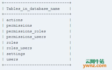 列出（显示）MySQL数据库中的表及从命令行显示MySQL表的方法