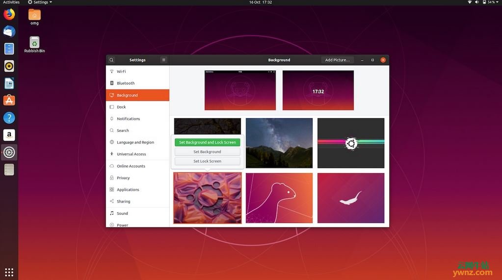 Ubuntu 19.10系统体验截图，包含新重要功能的使用截图