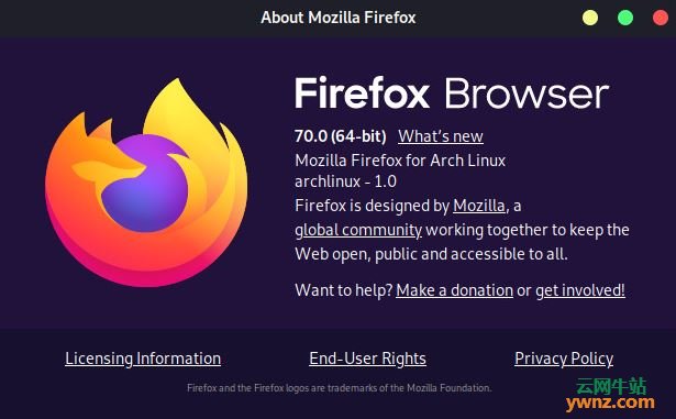 Firefox 70新功能介绍：带有新徽标、安全密码生成器及其他功能