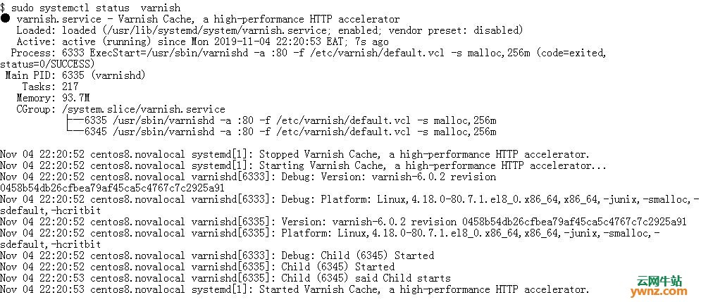 CentOS 8/RHEL 8系统Apache/Nginx服务器中安装配置Varnish Cache 6