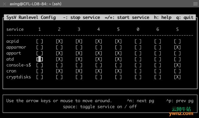 在Ubuntu系统下安装sysv-rc-conf服务管理工具