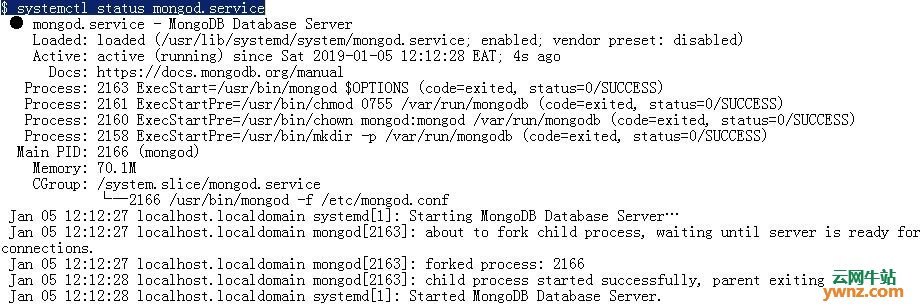 在RHEL 8/CentOS 8系统上安装和配置MongoDB 4的方法
