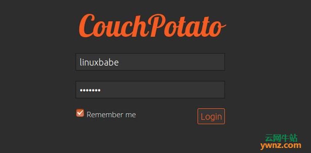 使用Deluge在Ubuntu 16.04上安装CouchPotato