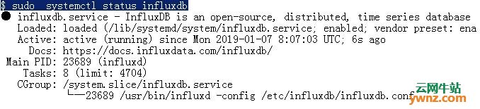 在Ubuntu 18.04/Debian 9系统上安装InfluxDB的方法