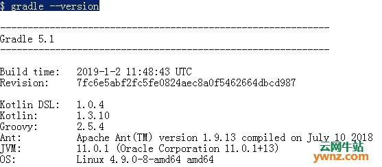 在Ubuntu 18.04/16.04/Debian 9上安装Gradle 5.1的方法