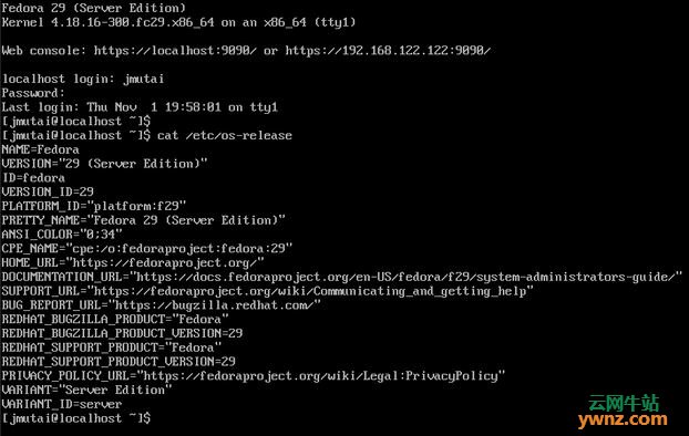 安装Fedora 29的方法及使用Vagrant运行Fedora 29系统