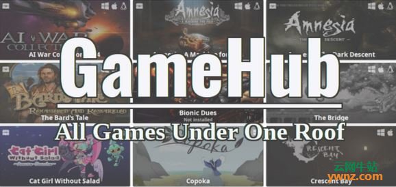 在Linux系统下安装GameHub来管理所有游戏