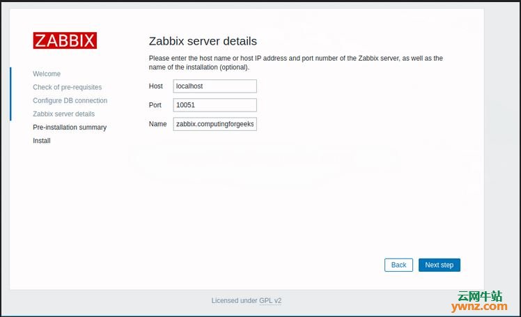 在CentOS 7系统上安装Zabbix Server 4.0的方法