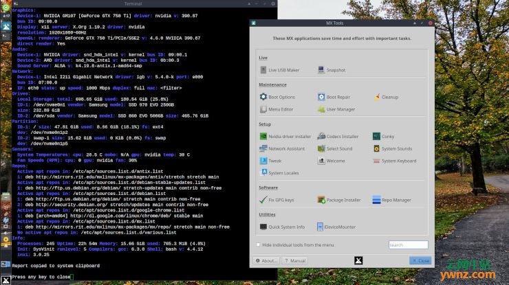 MX Linux 18.1发布下载，采用Xfce作为默认桌面