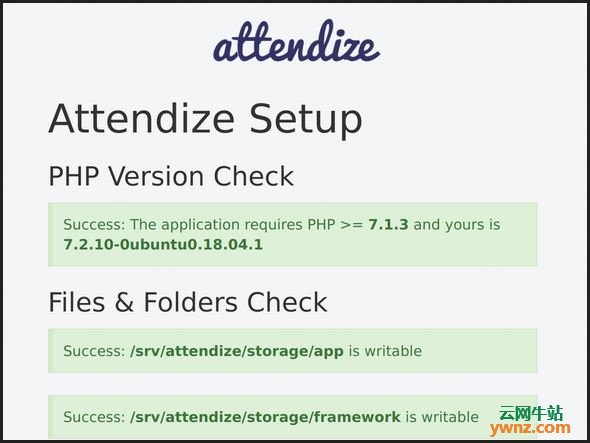 在Ubuntu 18.04服务器中安装Attendize的方法
