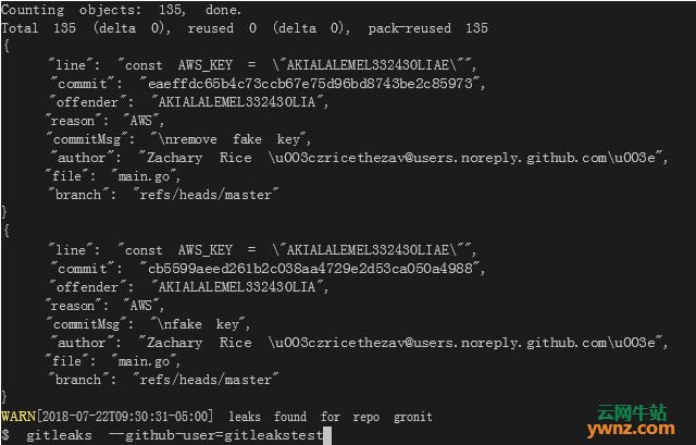 安装及使用Gitleaks：审计git存储库的秘密