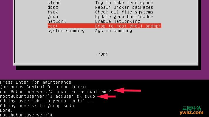 在Ubuntu 18.04系统下将sudo权限还原给用户的方法