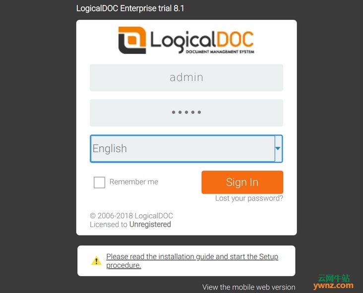 在Ubuntu 18.04/16.04系统中安装LogicalDOC的步骤