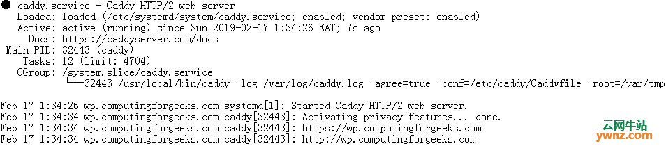 使用Caddy Web Server托管WordPress网站的方法
