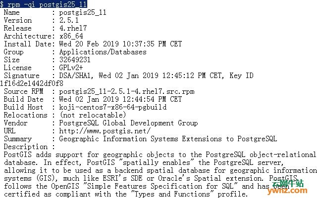 在CentOS 7系统上安装PostGIS的方法