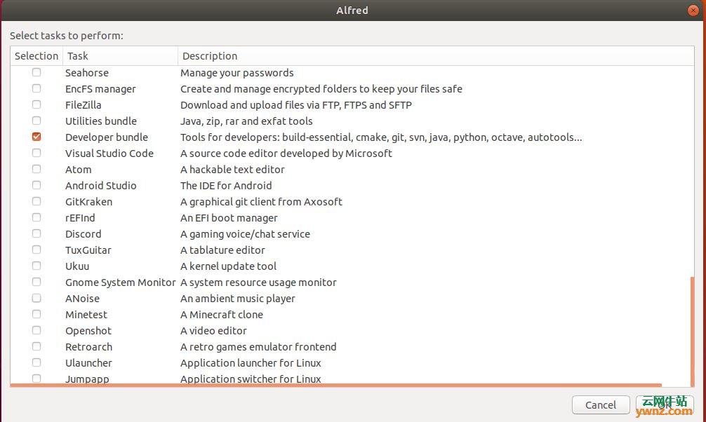 安装及使用Alfred：在Ubuntu中自动化安装基本应用程序的方法