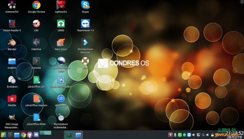 Condres OS 19.03发布下载，基于Arch Linux的滚动发行版