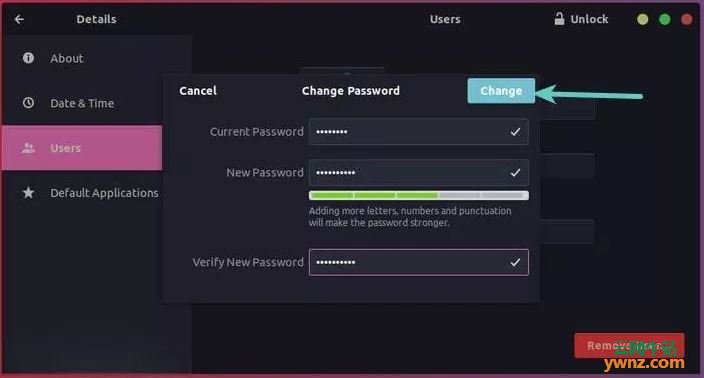 在Ubuntu 18.04.2系统中更改用户密码的方法