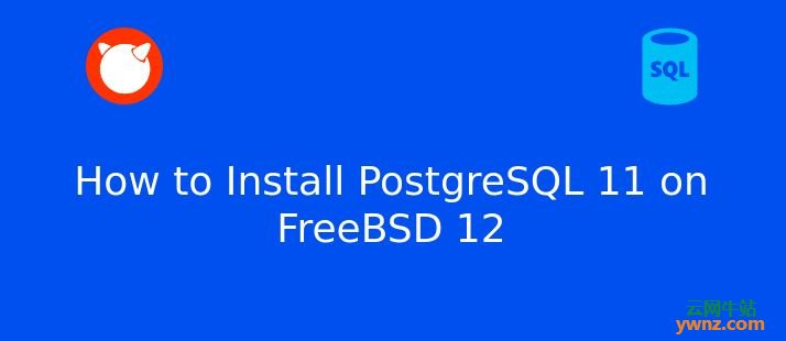 给在Linux虚拟机里运行的FreeBSD 12安装PostgreSQL 11
