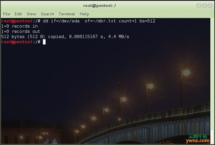 在Linux下备份MBR到/home目录或将其保存在外置硬盘中