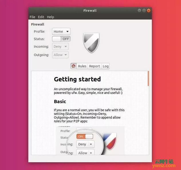 在Ubuntu 18.04系统中安装GUFW防火墙的方法