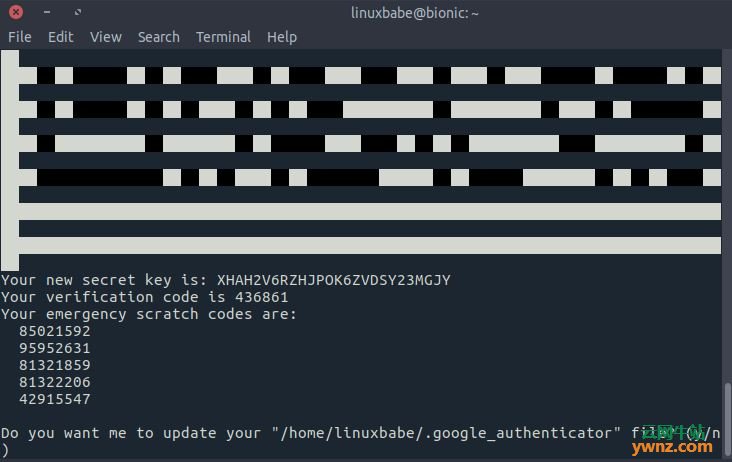 在Ubuntu 18.04服务器上设置SSH双因素身份验证的方法