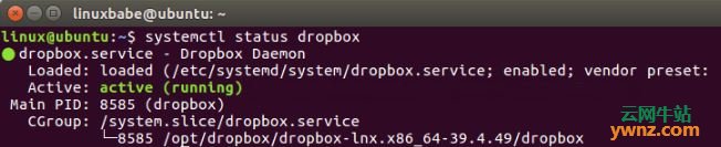 在Ubuntu Server 16.04上安装Dropbox的方法