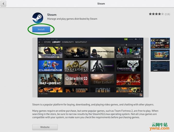 在Fedora Silverblue上安装Steam并启用Steam Play设置作为游戏站