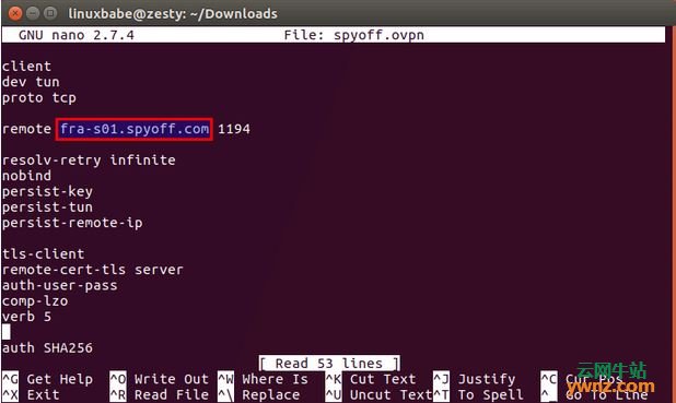 在Linux系统中使用SpyOFF VPN的方法