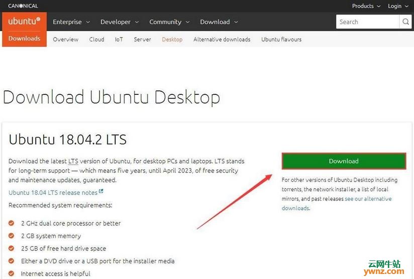 正确下载Ubuntu 18.04.2 ISO的方法