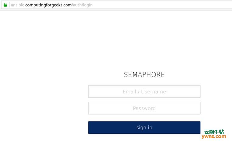 为Semaphore Ansible Web UI配置Nginx代理的方法