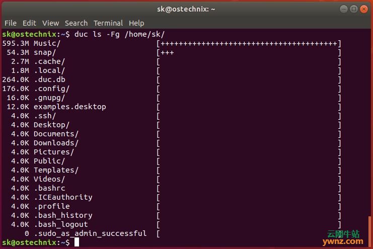 在Linux系统下安装和使用Duc的方法